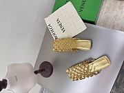 Fortok Bottega Venetas Sandals Gold - 6