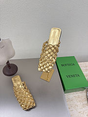 Fortok Bottega Venetas Sandals Gold - 3