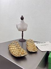 Fortok Bottega Venetas Sandals Gold - 5