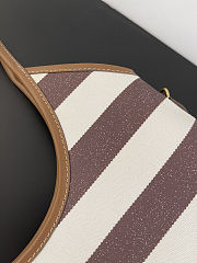 Fortok Miu Miu IVY canvas and leather bag 35×40cm  - 3