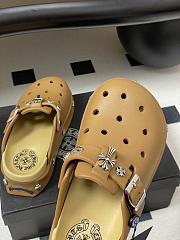 Fortok Chrome Hearts Crocs Brown - 5