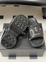 Fortok Chrome Hearts Y2K Mules Black - 2