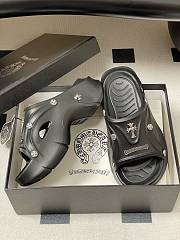 Fortok Chrome Hearts Y2K Mules Black - 5