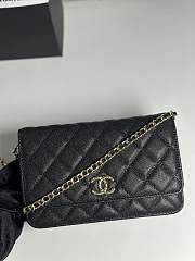 Fortok Chanel WOC Caviar Black 19cm  - 1