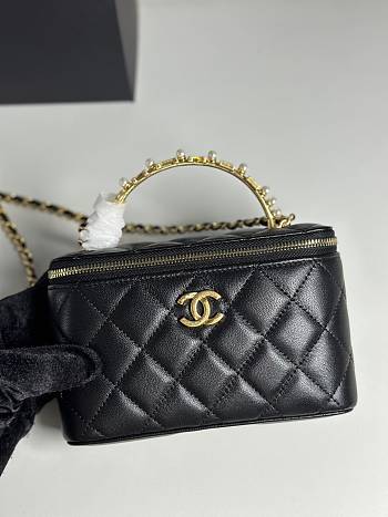 Fortok Chanel Vanity Handle Black 17cm