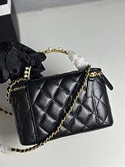 Fortok Chanel Vanity Handle Black 17cm - 5