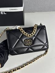 Fortok Chanel Purse Black 19cm - 1