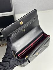 Fortok Chanel Purse Black 19cm - 2