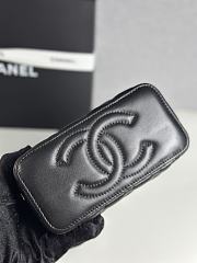Fortok Chanel Handle Vanity Black 17cm - 6