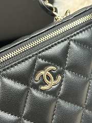 Fortok Chanel Handle Vanity Black 17cm - 2