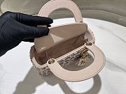 Fortok Dior Lady Dior Limited Edition Bag 17×15×7cm - 5