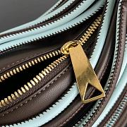 Fortok Bottega Veneta Mini Jodie Tubular Bag Green 28x23x8cm - 3