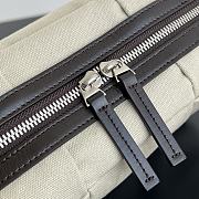 Fortok Man Bottega Veneta Arco Camera Bag Off-White 27x19x9cm - 3