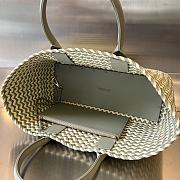 Fortok Bottega Veneta Cabat Green 37*17*23cm - 6