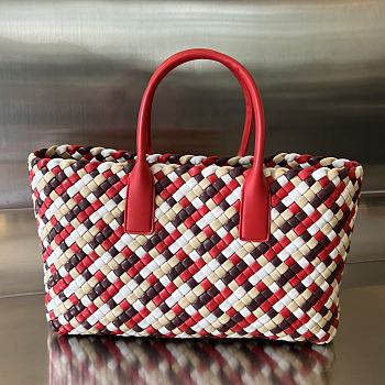 Fortok Bottega Veneta Cabat Red 37*17*23cm