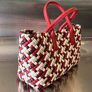 Fortok Bottega Veneta Cabat Red 37*17*23cm - 6