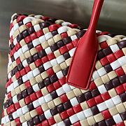Fortok Bottega Veneta Cabat Red 37*17*23cm - 5
