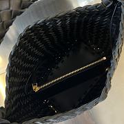 Fortok Bottega Veneta Cabat Bucket Black 35.5x21x13cm - 3
