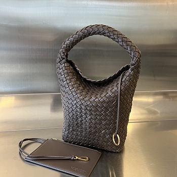 Fortok Bottega Veneta Cabat Bucket Brown 35.5x21x13cm