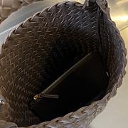 Fortok Bottega Veneta Cabat Bucket Brown 35.5x21x13cm - 6