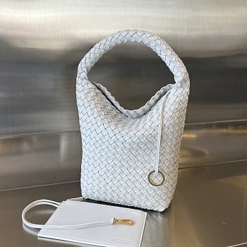 Fortok Bottega Veneta Cabat Bucket White 35.5x21x13cm