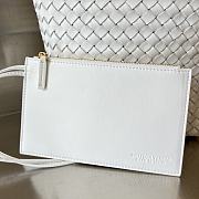 Fortok Bottega Veneta Cabat Bucket White 35.5x21x13cm - 6