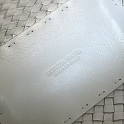 Fortok Bottega Veneta Cabat Bucket White 35.5x21x13cm - 4