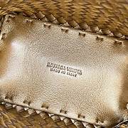 Fortok Bottega Veneta Cabat Bucket Shiny Gold 35.5x21x13cm - 2