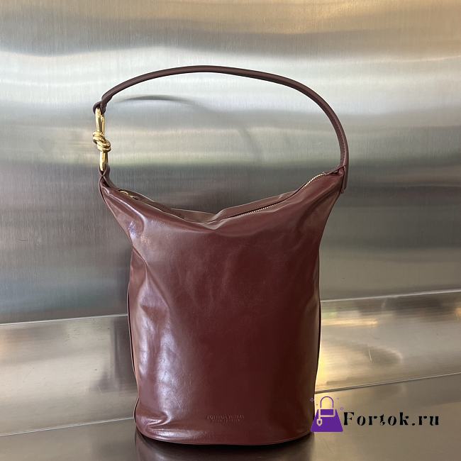 Fortok Bottega Veneta Hobo knot Rouge 31x23x14cm - 1