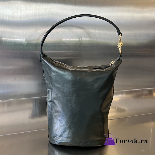 Fortok Bottega Veneta Hobo knot Green 31x23x14cm - 1