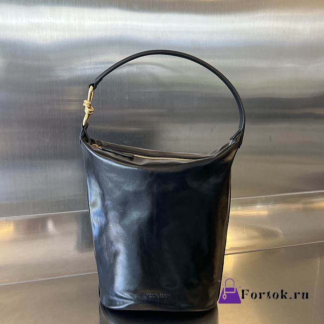 Fortok Bottega Veneta Hobo knot Black 31x23x14cm - 1