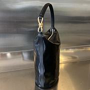 Fortok Bottega Veneta Hobo knot Black 31x23x14cm - 6