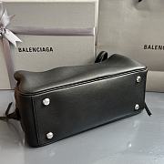 Fortok Balenciaga Carrie Bowling Black Small Bag 31x12x12cm - 5