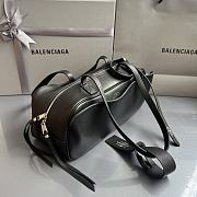 Fortok Balenciaga Carrie Bowling Black Small Bag 31x12x12cm - 4