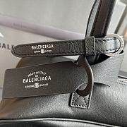 Fortok Balenciaga Carrie Bowling Black Large Bag 36x16X18.7cm - 6