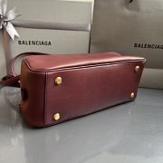 Fortok Balenciaga Carrie Bowling Rouge Small Bag 31x12x12cm - 6