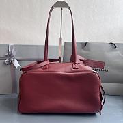 Fortok Balenciaga Carrie Bowling Rouge Large Bag 36x16X18.7cm - 6
