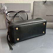 Fortok Balenciaga Carrie Bowling Black Small Bag Gold Hardware 31x12x12cm - 3