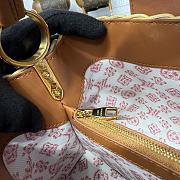 Fortok Louis Vuitton Large Capucines Raffia Brown 27*18*9cm - 5