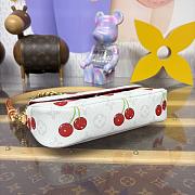 Fortok Louis Vuitton x TM Wallet On Chain Ivy Cherry 23.5*4.3*12cm - 5