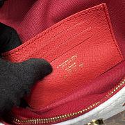 Fortok Louis Vuitton x TM Wallet On Chain Ivy Cherry 23.5*4.3*12cm - 2