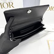Fortok Dior My Dior Mini Bag Black Cannage Lambskin 21 x 11.5 x 4.5cm - 2