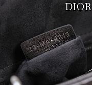 Fortok Dior Lady Dior ABC Bag Shiny Grey 20*16*8cm  - 2