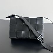 Fortok Bottega Veneta Cassette Black 23x15x5cm - 1