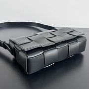 Fortok Bottega Veneta Cassette Black 23x15x5cm - 2