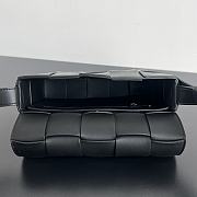 Fortok Bottega Veneta Cassette Black 23x15x5cm - 3