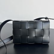 Fortok Bottega Veneta Cassette Black 23x15x5cm - 4