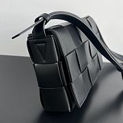Fortok Bottega Veneta Cassette Black 23x15x5cm - 6