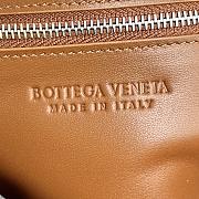 Fortok Bottega Veneta Cassette Coffee 23x15x5cm - 4