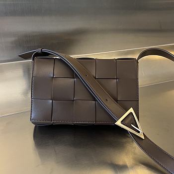 Fortok Bottega Veneta Cassette Brown 23x15x5cm